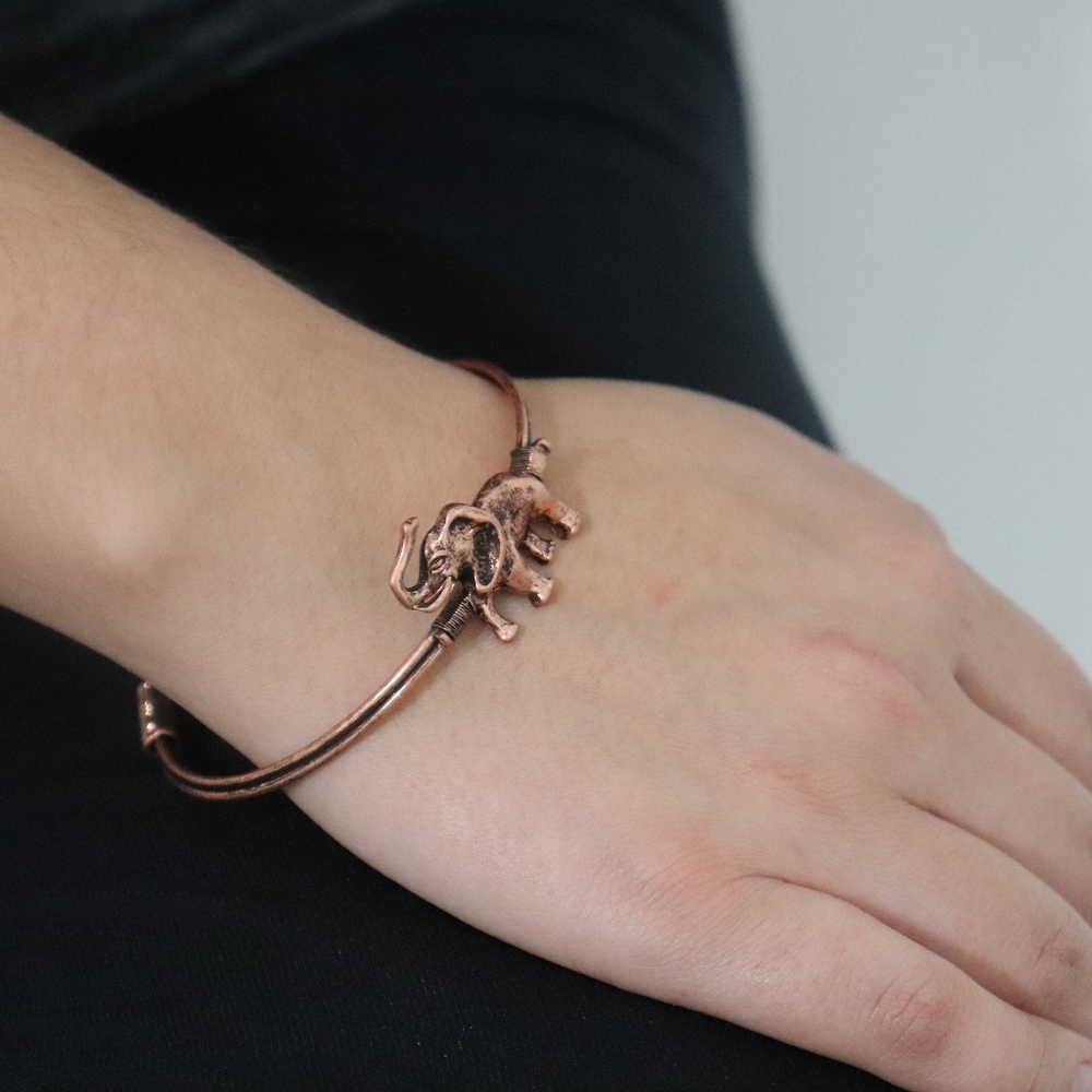Elephant Wire Bangle
